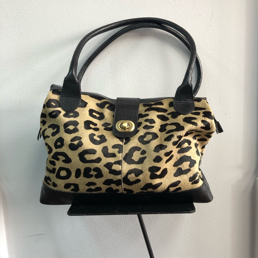 Maurizio Taiuti Cheetah Print Handbag